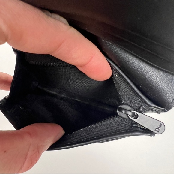 Christian Dior Toile De Jouy Tropical Printed Leather Snap Wallet - Picture 7 of 8